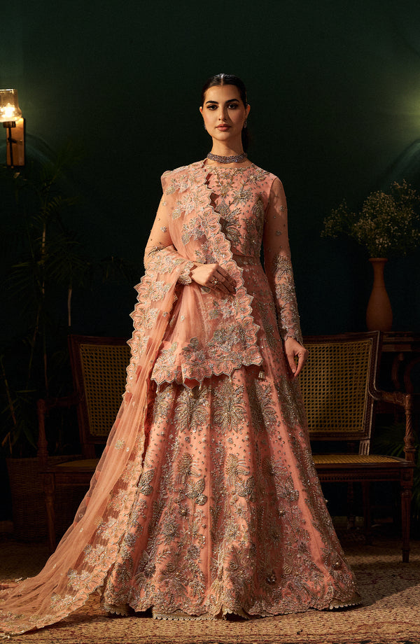 Fabiha Fatima | Reve Royal Luxury Wedding Dresses | ROSE by Fabiha Fatima - Designer Dress - Type: Ladies Clothes - Available at Libayah - 100% Original