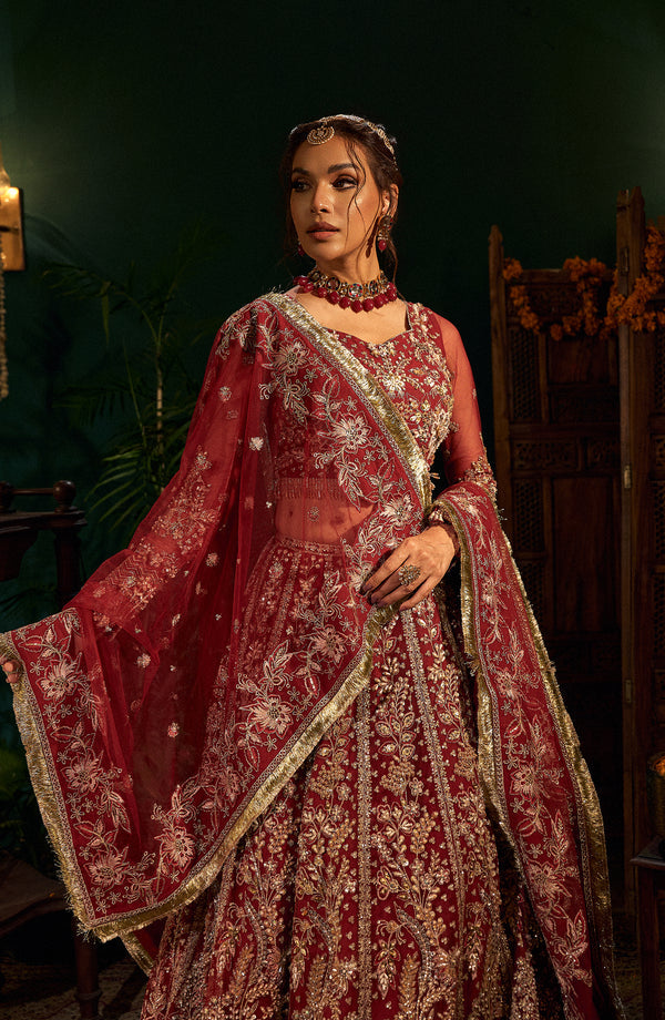 Fabiha Fatima | Reve Royal Luxury Wedding Dresses | RUBY by Fabiha Fatima - Designer Dress - Type: Ladies Clothes - Available at Libayah - 100% Original