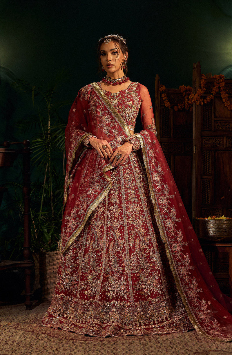 Fabiha Fatima | Reve Royal Luxury Wedding Dresses | RUBY by Fabiha Fatima - Designer Dress - Type: Ladies Clothes - Available at Libayah - 100% Original