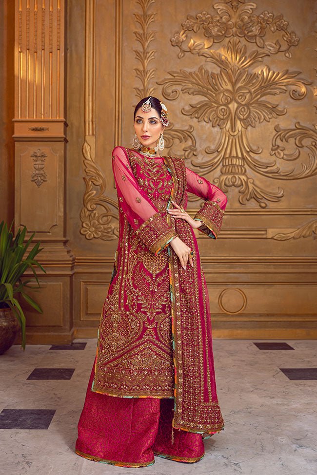 Fahad Hussayn | Formals 2024 | MADHURAI by Fahad Hussayn - Designer Dress - Type: Ladies Clothes - Available at Libayah - 100% Original