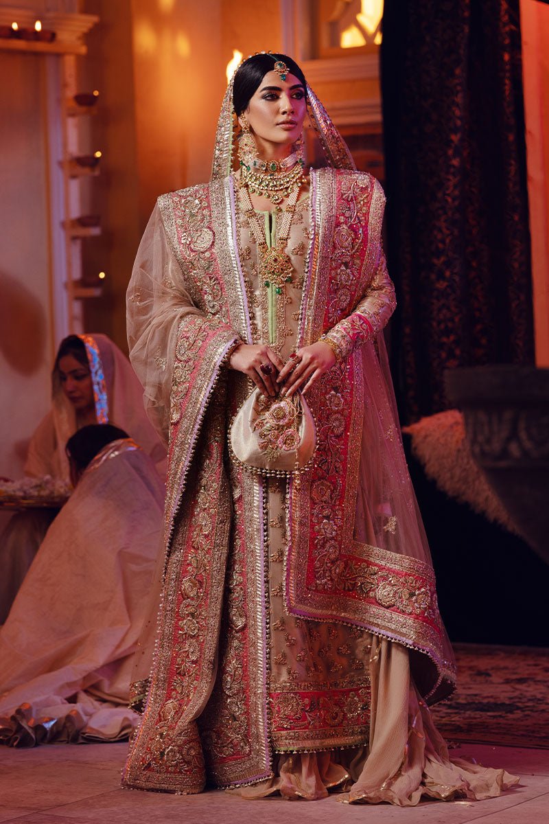 Fahad Hussayn | Formals 2024 | MULTAN MAHAL by Fahad Hussayn - Designer Dress - Type: Ladies Clothes - Available at Libayah - 100% Original