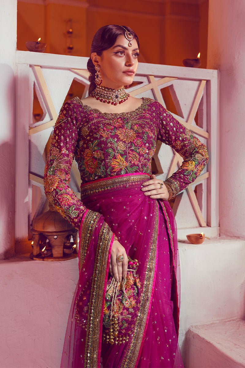 Fahad Hussayn | Formals 2024 | NAUROZAY by Fahad Hussayn - Designer Dress - Type: Ladies Clothes - Available at Libayah - 100% Original