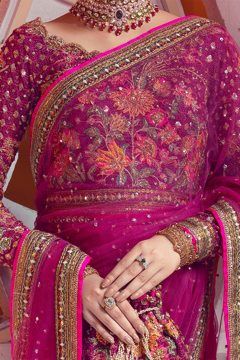 Fahad Hussayn | Formals 2024 | NAUROZAY by Fahad Hussayn - Designer Dress - Type: Ladies Clothes - Available at Libayah - 100% Original