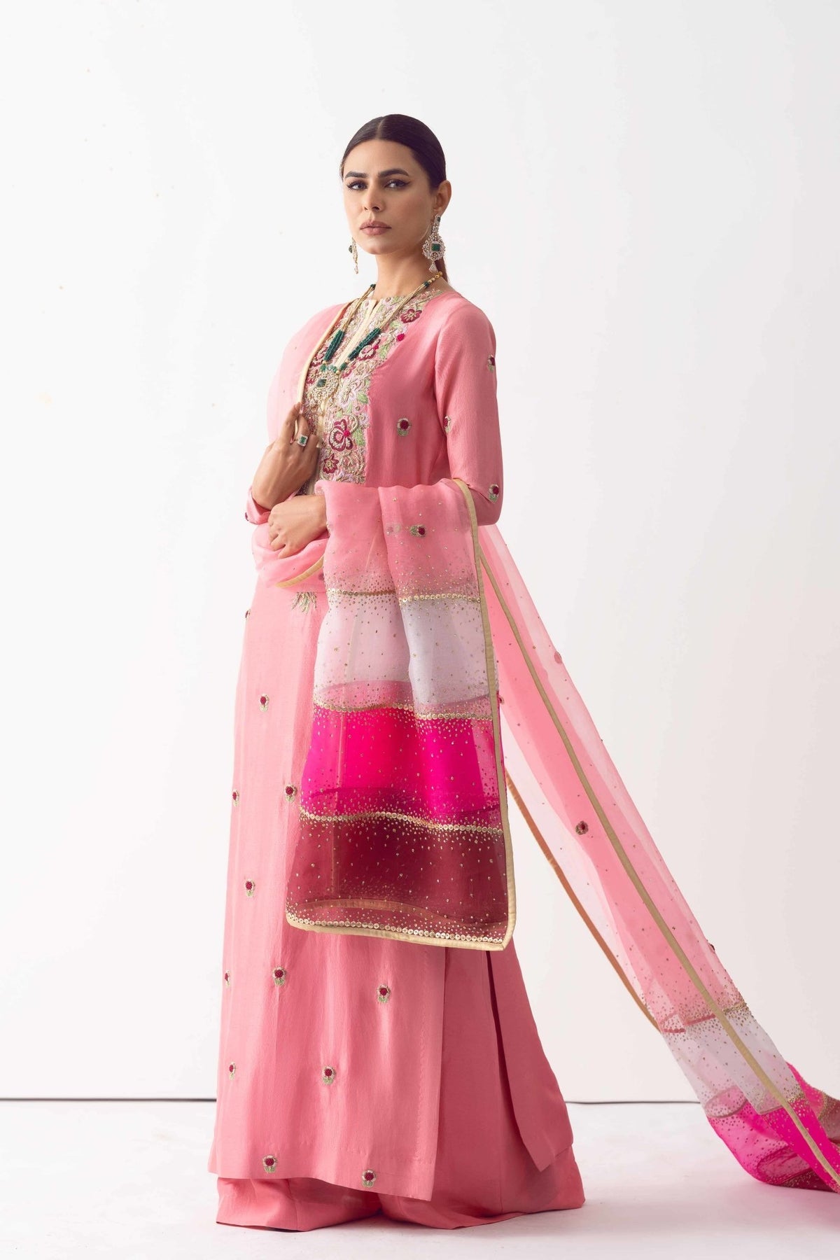 Fahad Hussayn | Formals 2024 | NURIJAM by Fahad Hussayn - Designer Dress - Type: Ladies Clothes - Available at Libayah - 100% Original