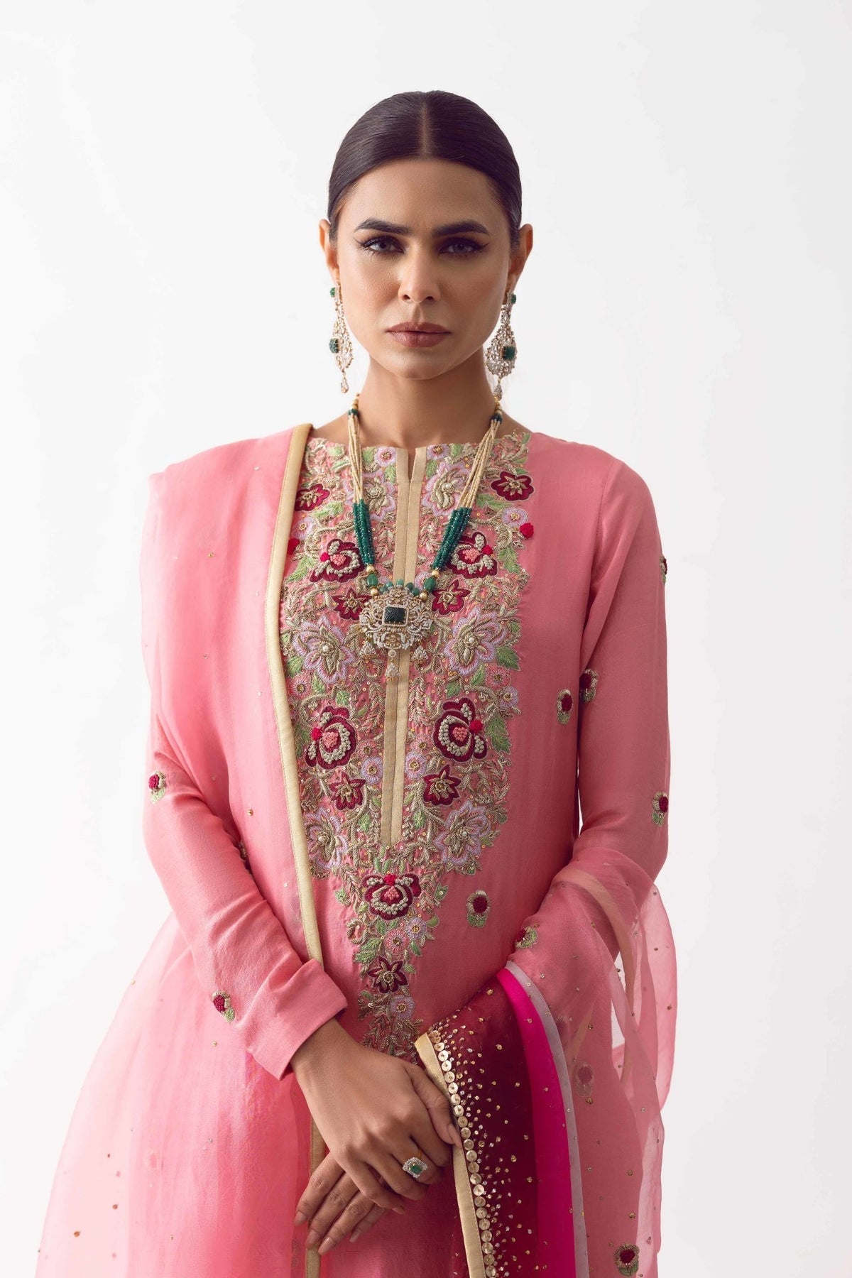 Fahad Hussayn | Formals 2024 | NURIJAM by Fahad Hussayn - Designer Dress - Type: Ladies Clothes - Available at Libayah - 100% Original