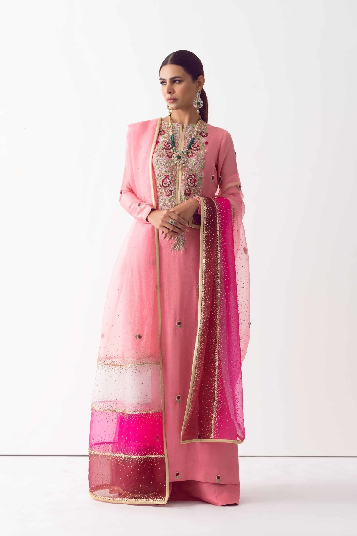 Fahad Hussayn | Formals 2024 | NURIJAM by Fahad Hussayn - Designer Dress - Type: Ladies Clothes - Available at Libayah - 100% Original