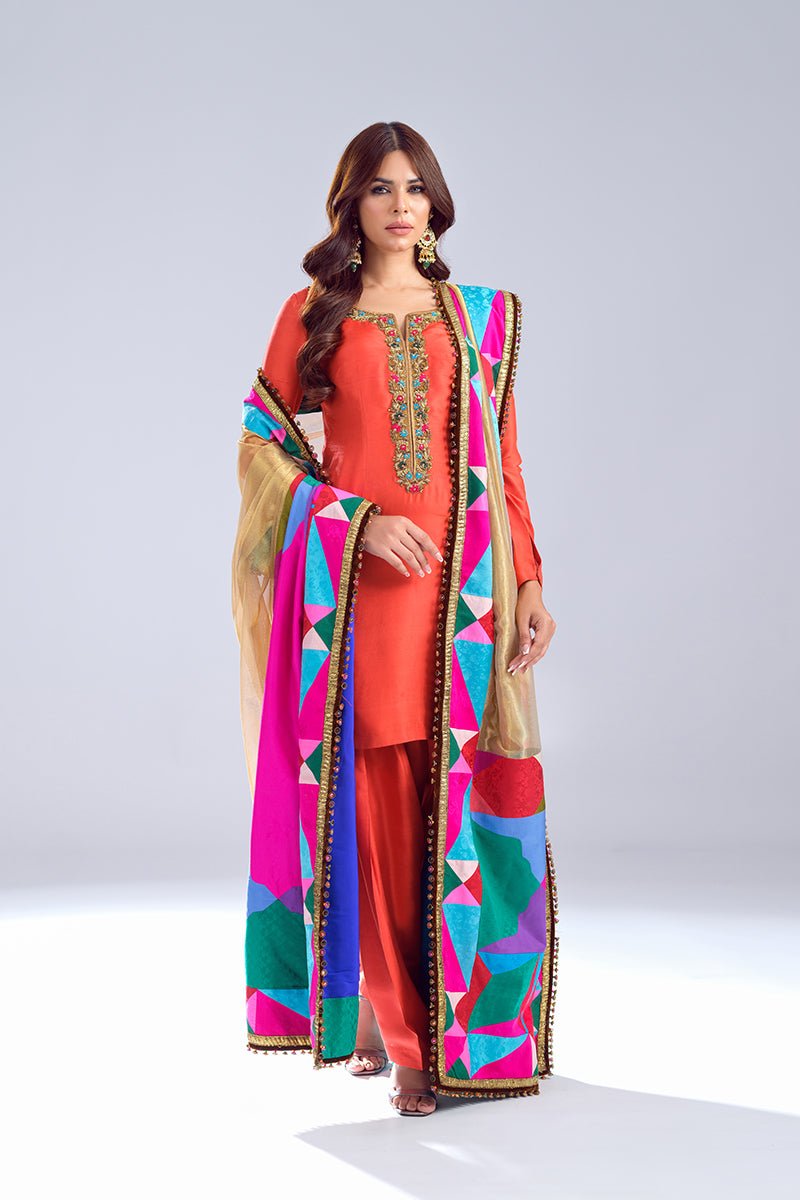 Fahad Hussayn | Formals 2024 | Paras by Fahad Hussayn - Designer Dress - Type: Ladies Clothes - Available at Libayah - 100% Original