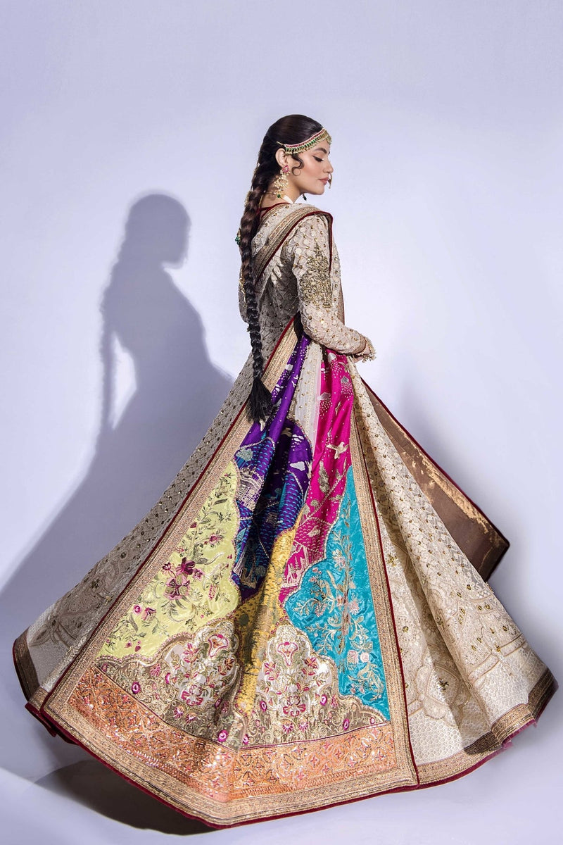 Fahad Hussayn | Formals 2024 | RANG MAHAL by Fahad Hussayn - Designer Dress - Type: Ladies Clothes - Available at Libayah - 100% Original