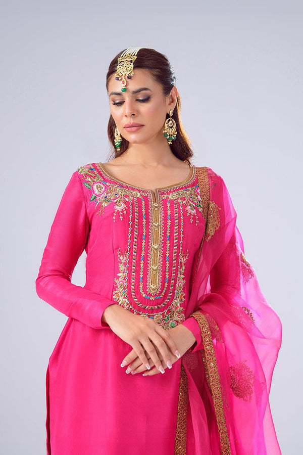 Fahad Hussayn | Formals 2024 | Saraya by Fahad Hussayn - Designer Dress - Type: Ladies Clothes - Available at Libayah - 100% Original
