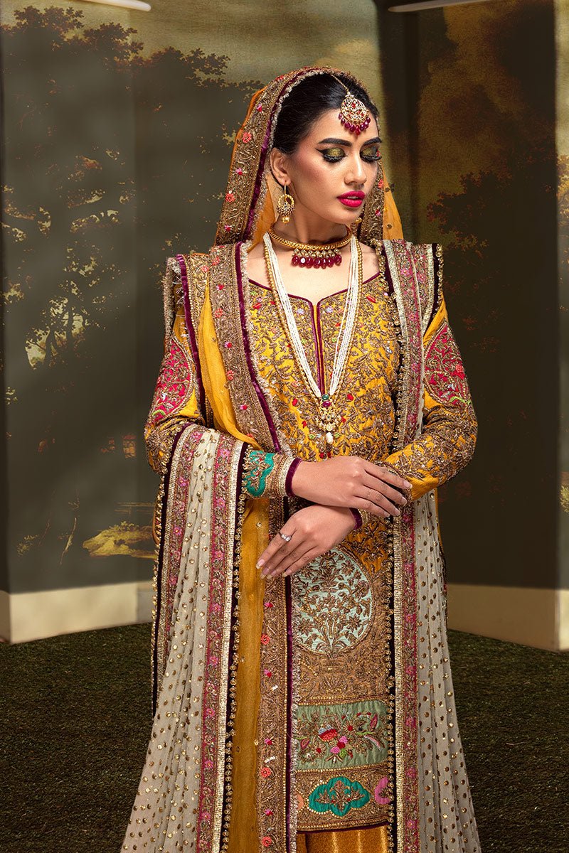 Fahad Hussayn | Formals 2024 | SARDARI by Fahad Hussayn - Designer Dress - Type: Ladies Clothes - Available at Libayah - 100% Original