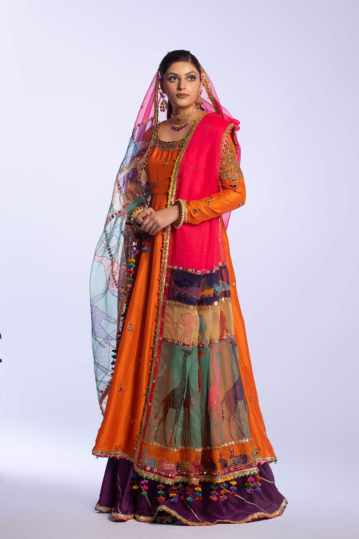 Fahad Hussayn | Formals 2024 | Singhani by Fahad Hussayn - Designer Dress - Type: Ladies Clothes - Available at Libayah - 100% Original