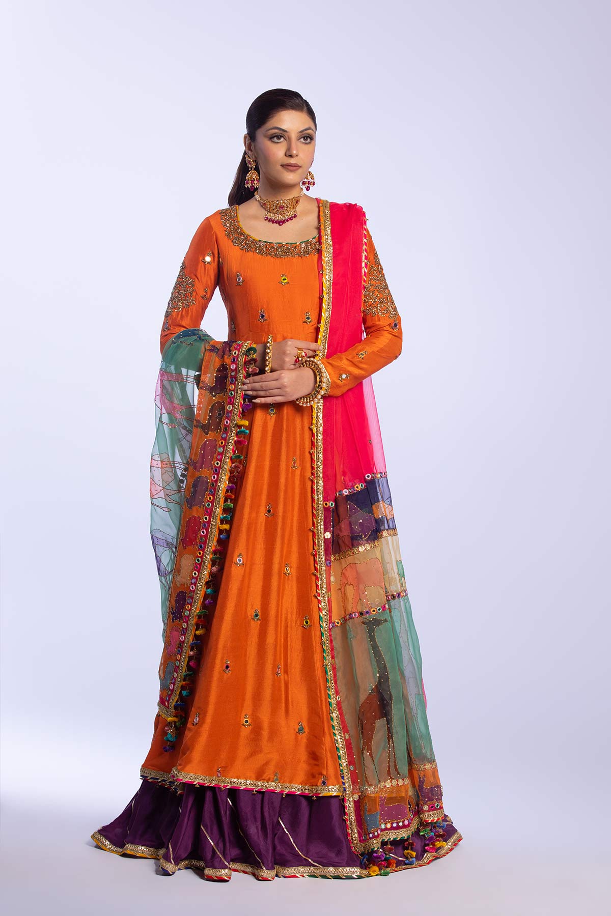 Fahad Hussayn | Formals 2024 | Singhani by Fahad Hussayn - Designer Dress - Type: Ladies Clothes - Available at Libayah - 100% Original
