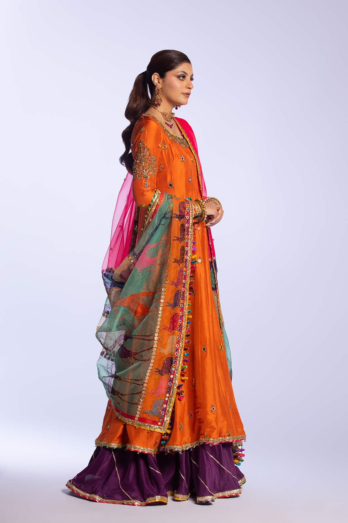 Fahad Hussayn | Formals 2024 | Singhani by Fahad Hussayn - Designer Dress - Type: Ladies Clothes - Available at Libayah - 100% Original
