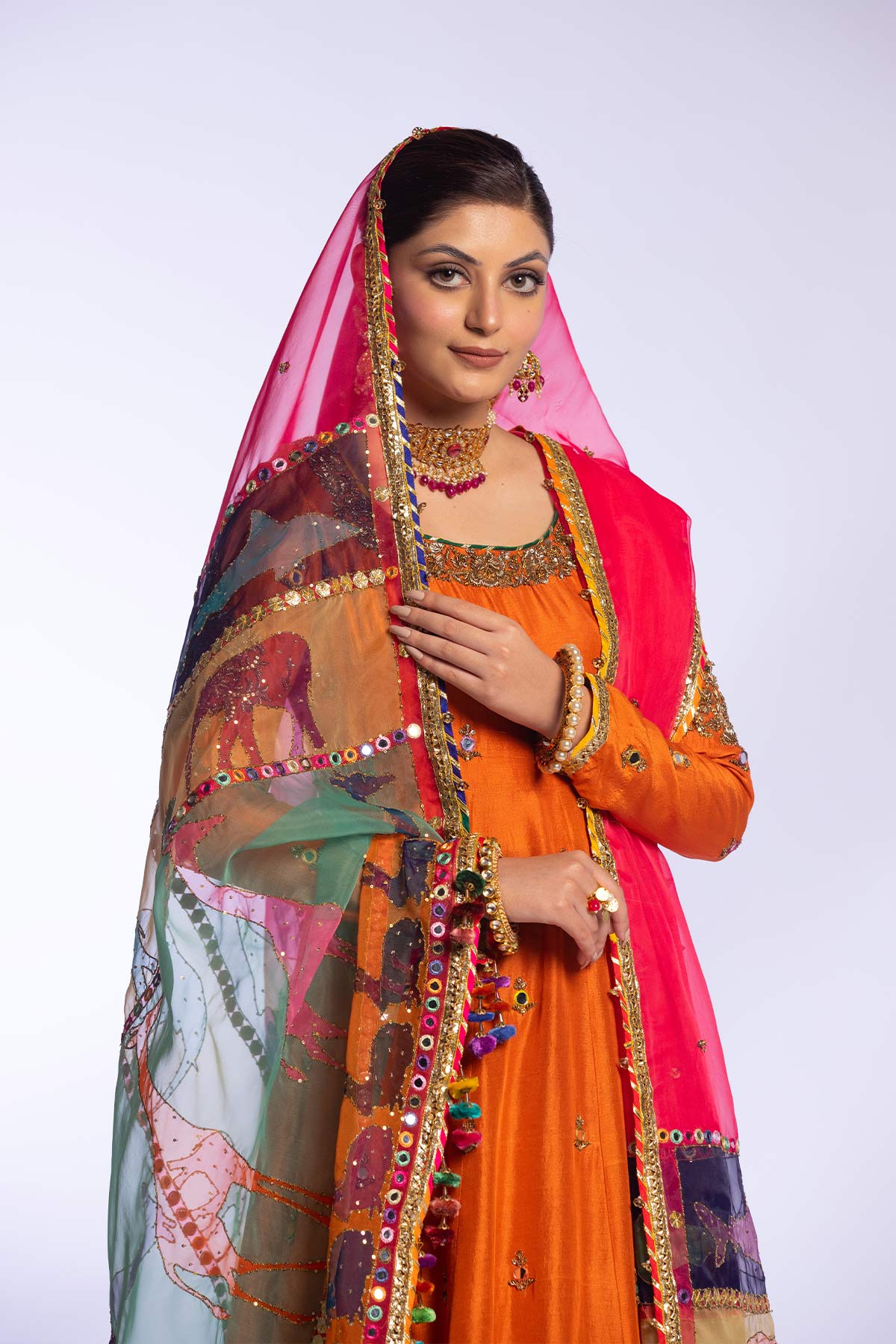 Fahad Hussayn | Formals 2024 | Singhani by Fahad Hussayn - Designer Dress - Type: Ladies Clothes - Available at Libayah - 100% Original