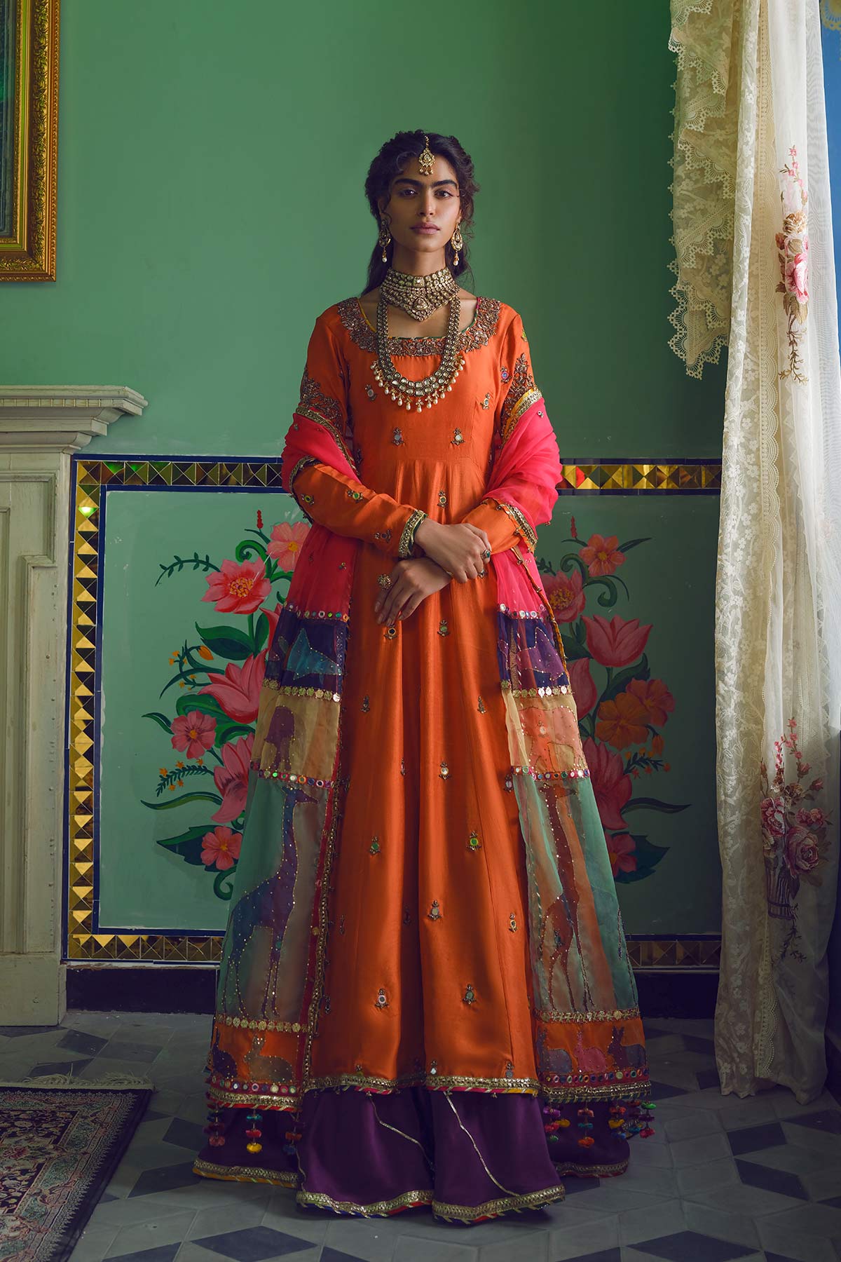 Fahad Hussayn | Formals 2024 | Singhani by Fahad Hussayn - Designer Dress - Type: Ladies Clothes - Available at Libayah - 100% Original
