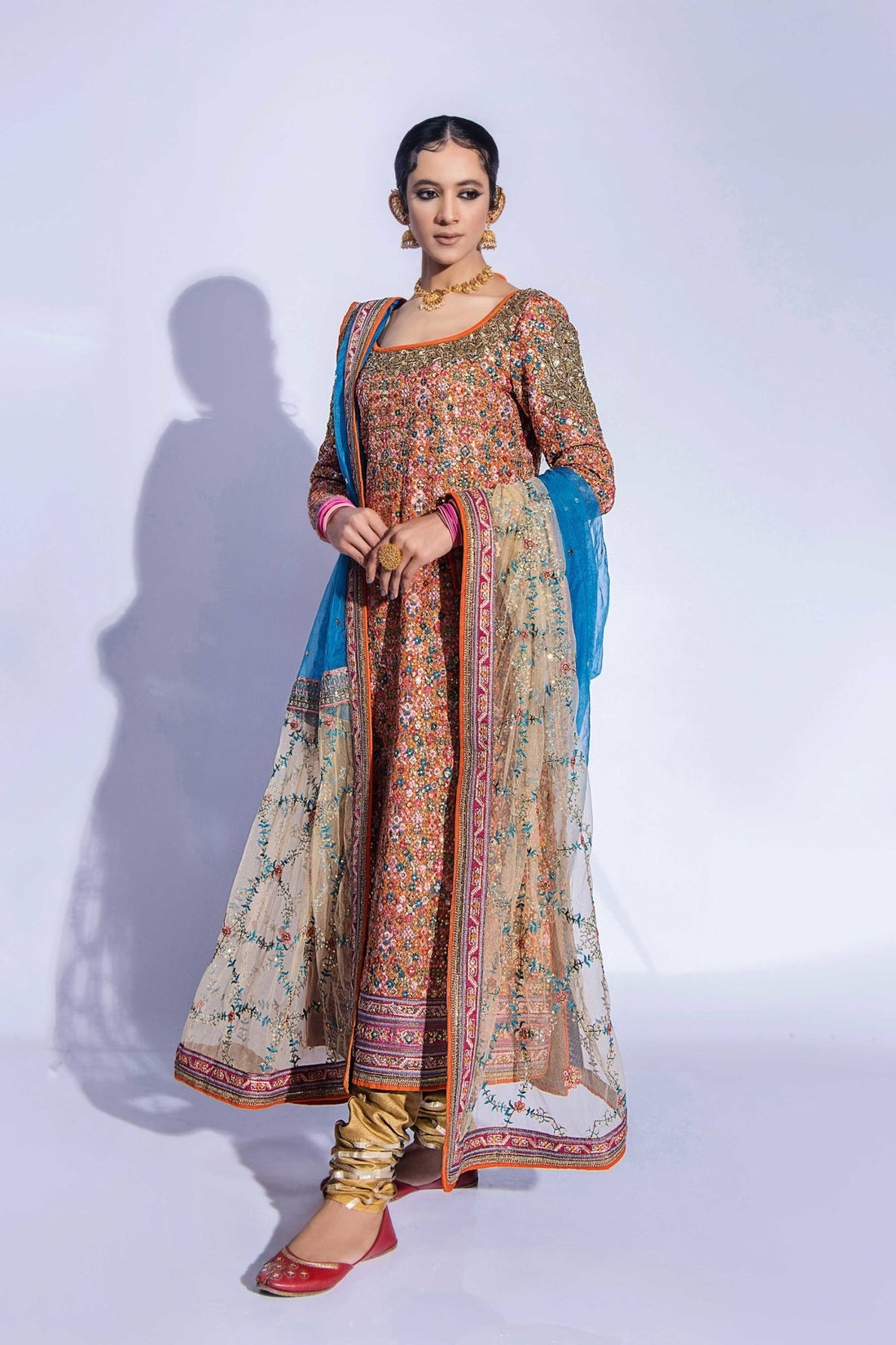 Fahad Hussayn | Formals 2024 | ZAAWIA by Fahad Hussayn - Designer Dress - Type: Ladies Clothes - Available at Libayah - 100% Original