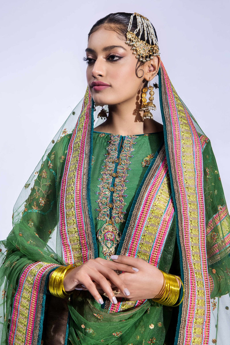 Fahad Hussayn | Formals 2024 | ZAICHA by Fahad Hussayn - Designer Dress - Type: Ladies Clothes - Available at Libayah - 100% Original