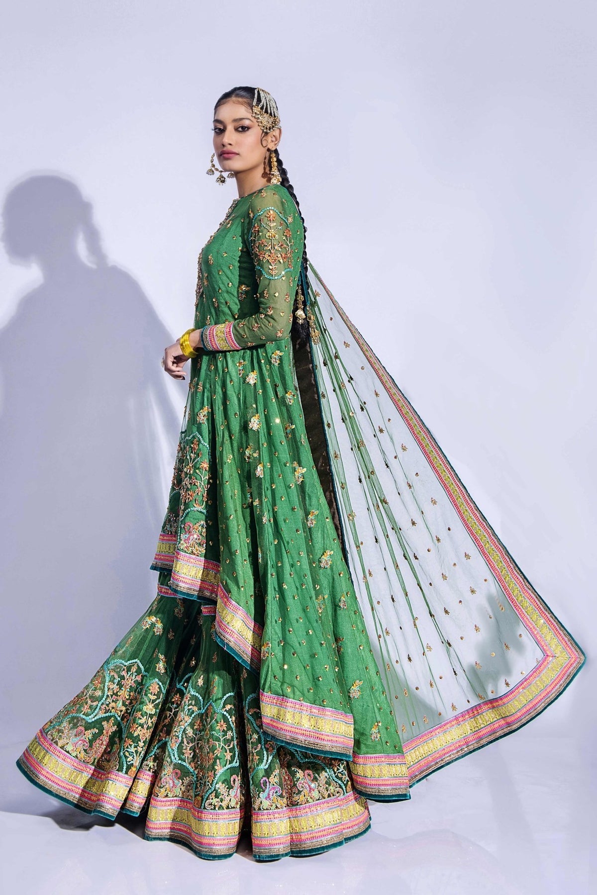 Fahad Hussayn | Formals 2024 | ZAICHA by Fahad Hussayn - Designer Dress - Type: Ladies Clothes - Available at Libayah - 100% Original
