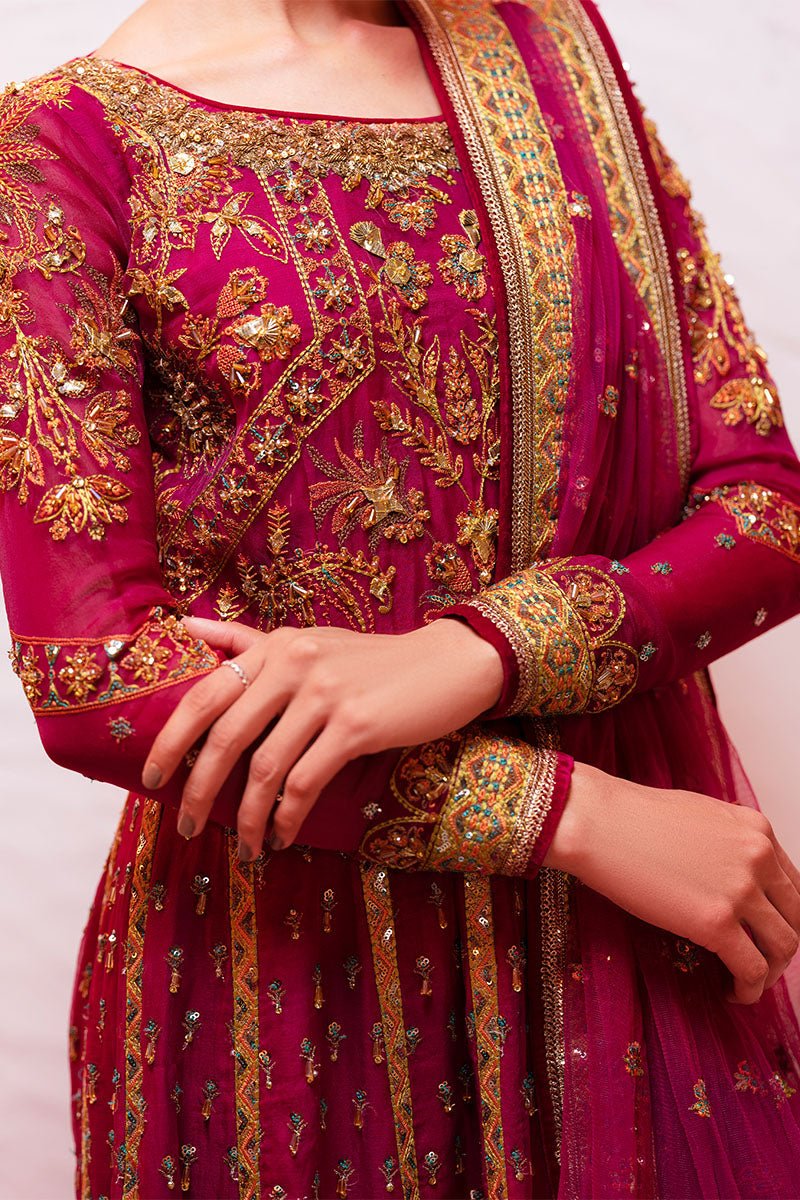 Fahad Hussayn | Formals 2024 | ZIARAT by Fahad Hussayn - Designer Dress - Type: Ladies Clothes - Available at Libayah - 100% Original