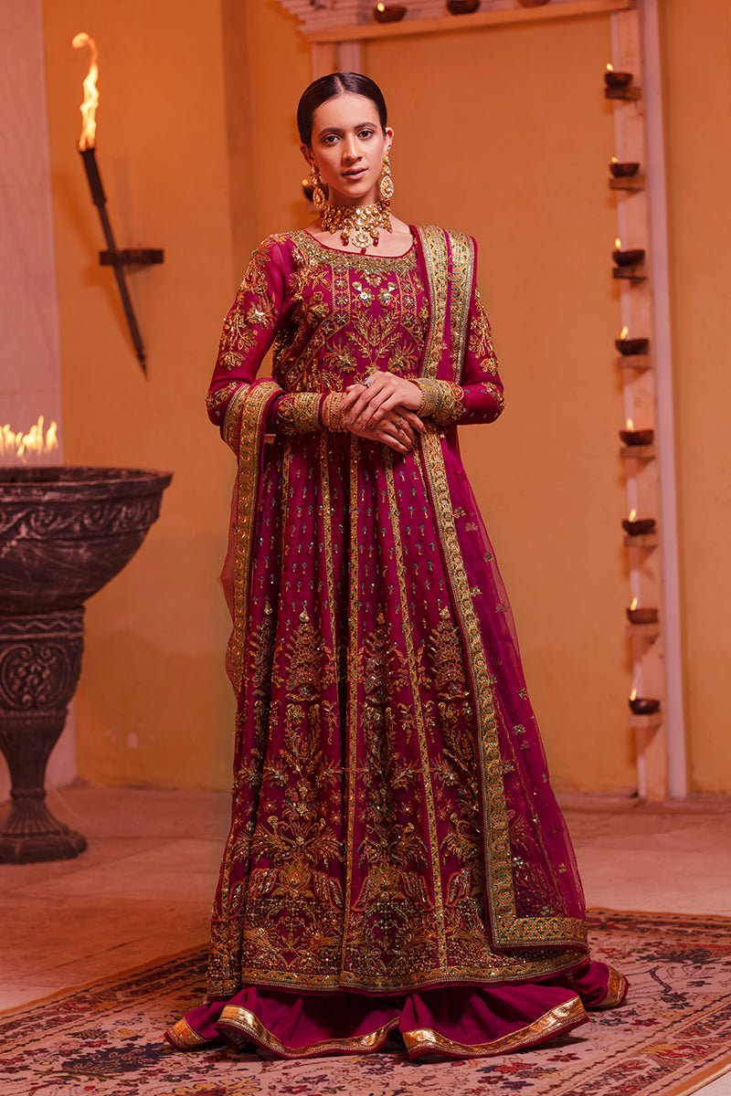 Fahad Hussayn | Formals 2024 | ZIARAT by Fahad Hussayn - Designer Dress - Type: Ladies Clothes - Available at Libayah - 100% Original