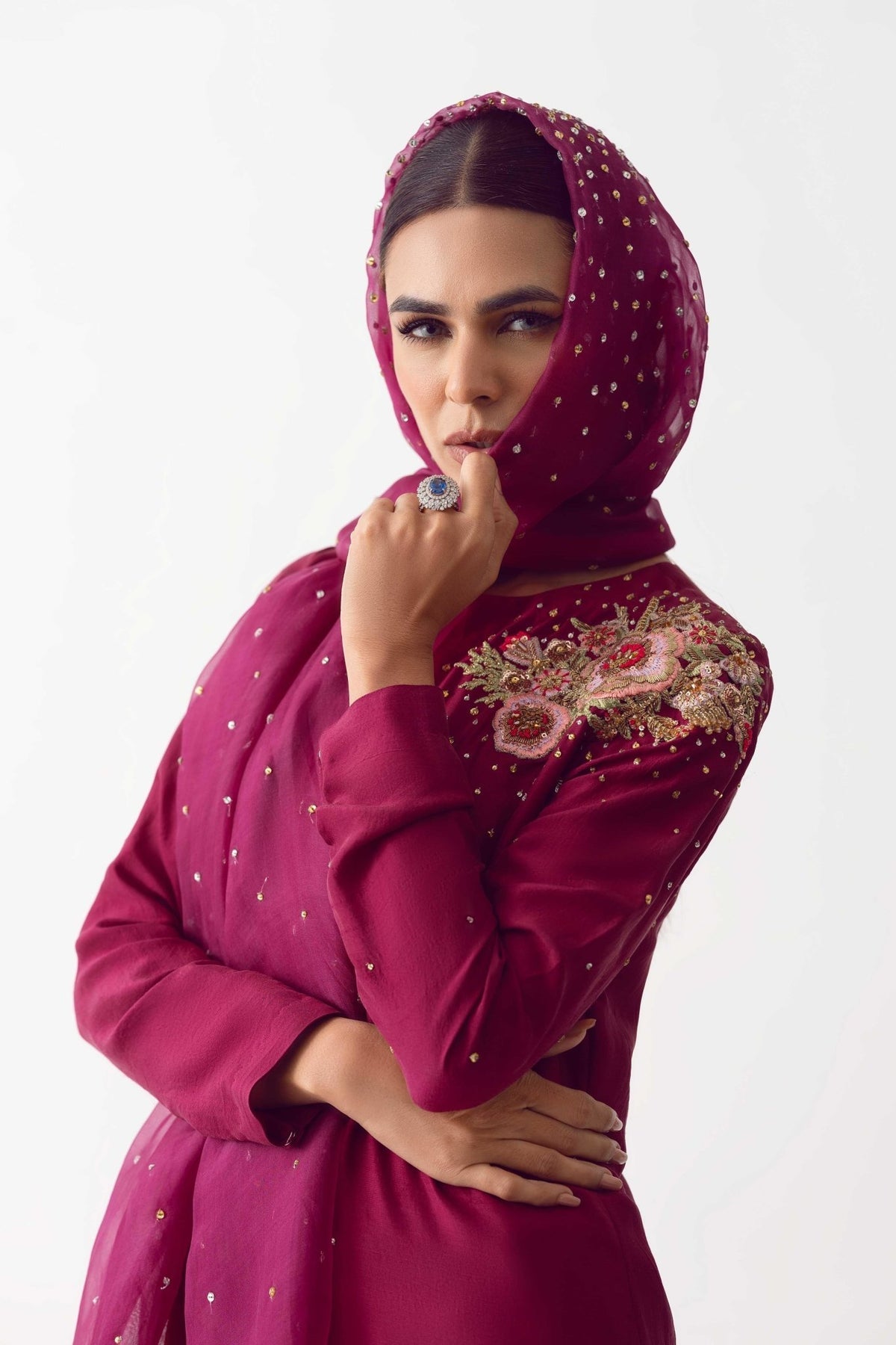 Fahad Hussayn | Formals 2024 | AFSANA E NAGRI by Fahad Hussayn - Designer Dress - Type: Ladies Clothes - Available at Libayah - 100% Original