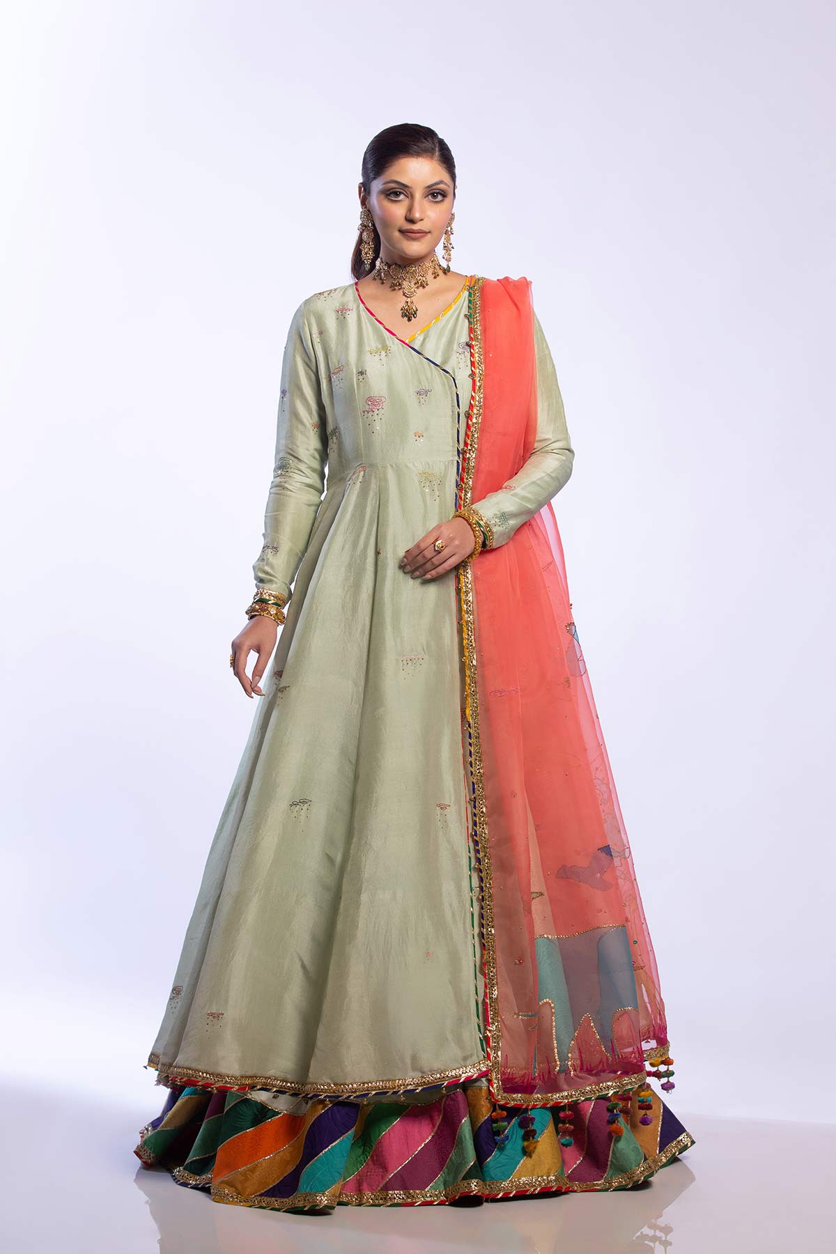 Fahad Hussayn | Formals 2024 | Ghansh by Fahad Hussayn - Designer Dress - Type: Ladies Clothes - Available at Libayah - 100% Original
