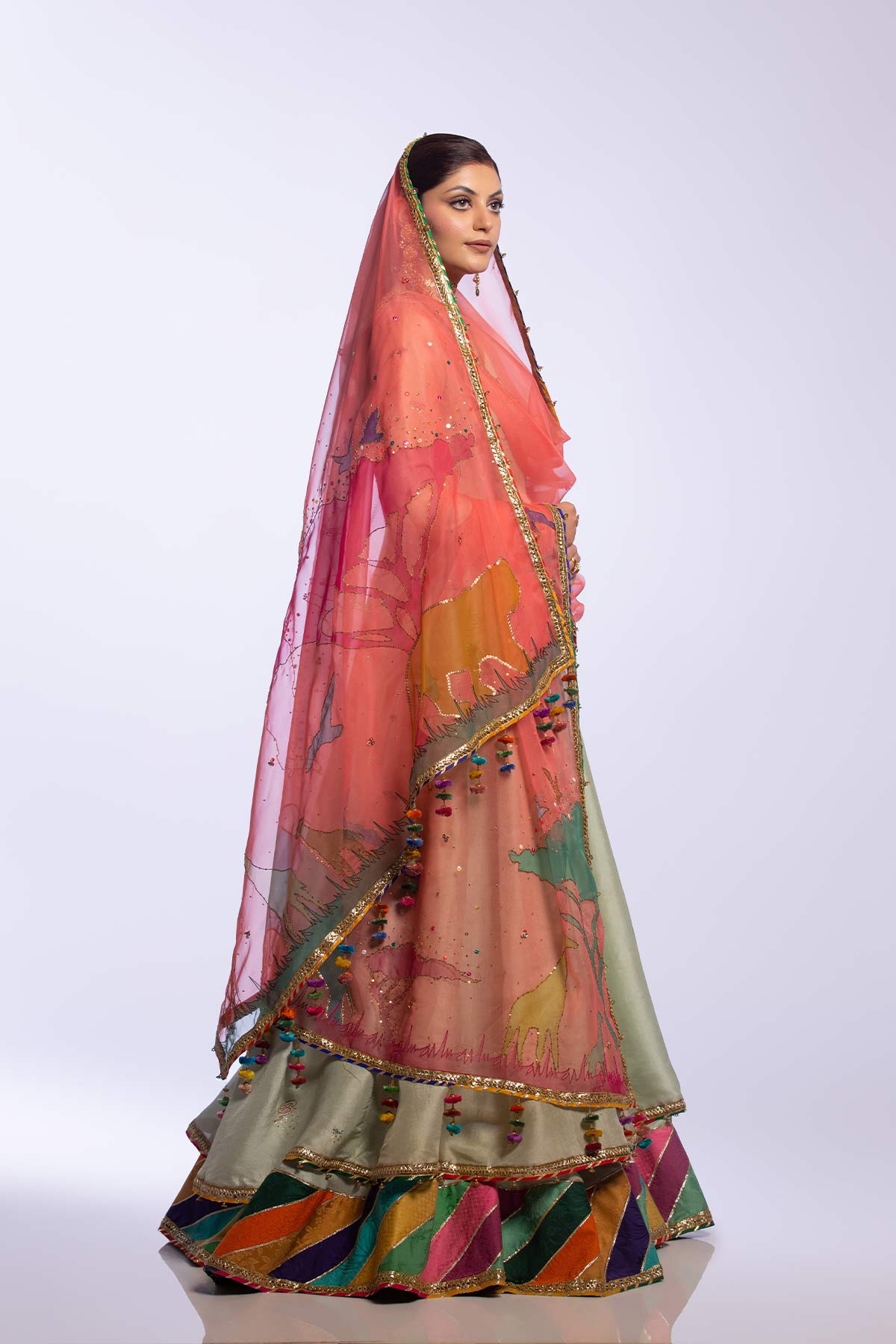 Fahad Hussayn | Formals 2024 | Ghansh by Fahad Hussayn - Designer Dress - Type: Ladies Clothes - Available at Libayah - 100% Original