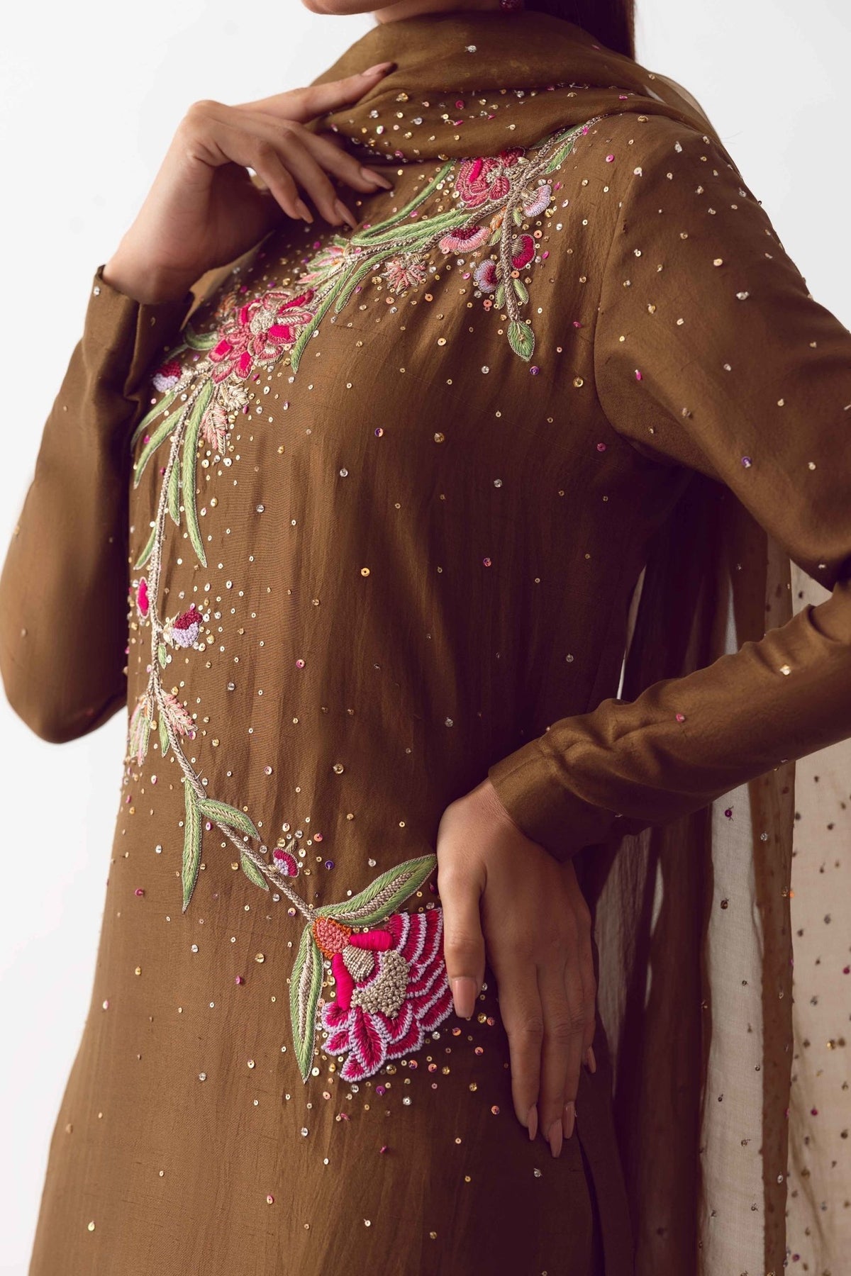Fahad Hussayn | Formals 2024 | GULEYAARDI by Fahad Hussayn - Designer Dress - Type: Ladies Clothes - Available at Libayah - 100% Original