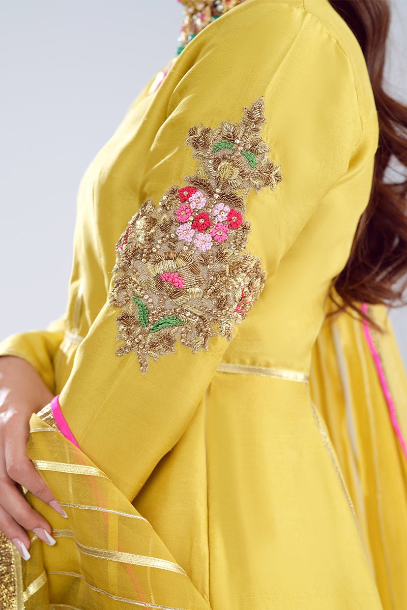 Fahad Hussayn | Formals 2024 | Amaltas by Fahad Hussayn - Designer Dress - Type: Ladies Clothes - Available at Libayah - 100% Original