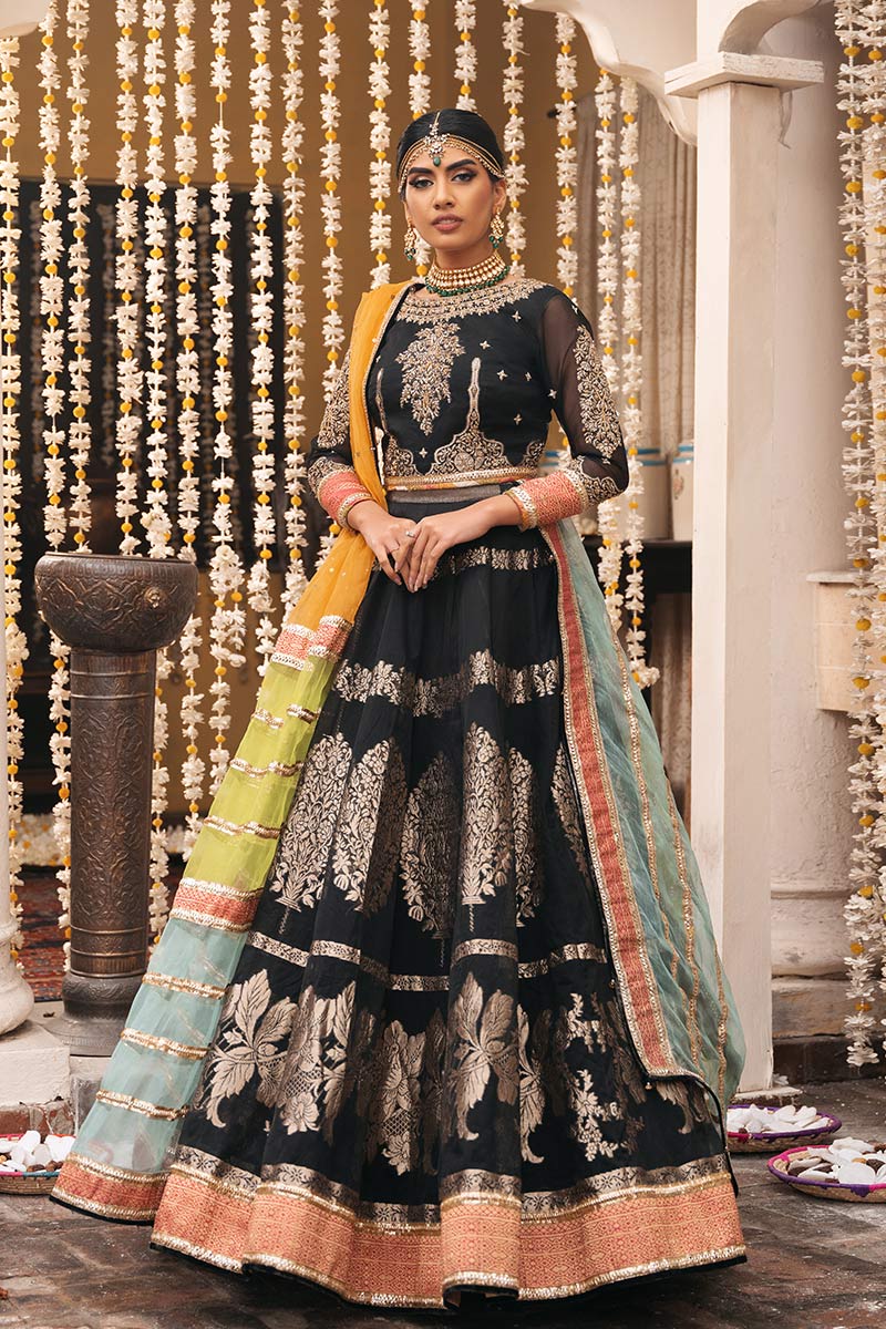 Fahad Hussayn | Formals 2024 | JANGRAH by Fahad Hussayn - Designer Dress - Type: Ladies Clothes - Available at Libayah - 100% Original