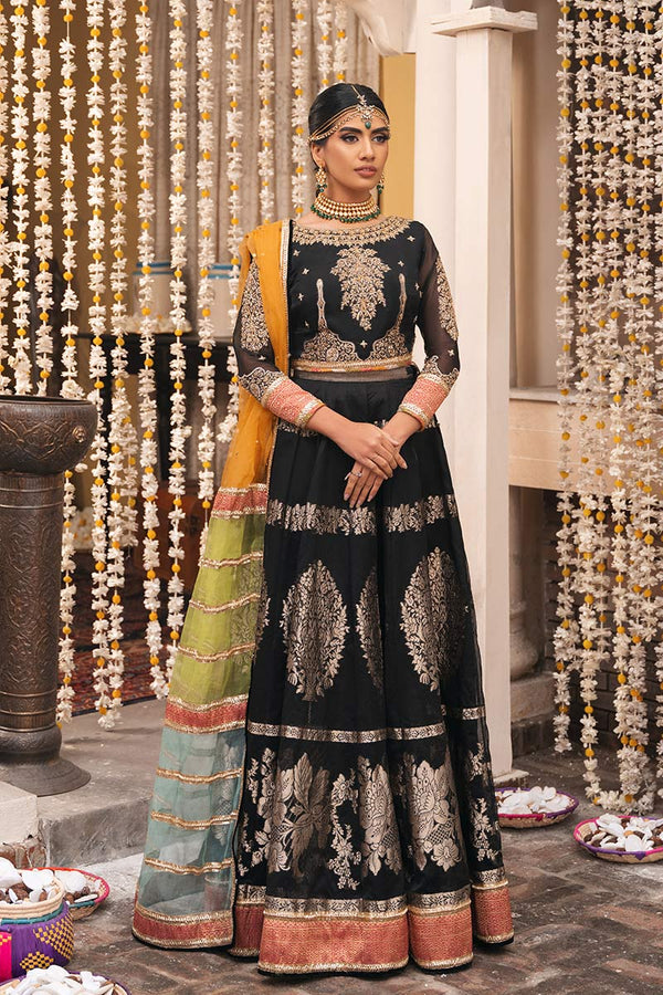 Fahad Hussayn | Formals 2024 | JANGRAH by Fahad Hussayn - Designer Dress - Type: Ladies Clothes - Available at Libayah - 100% Original