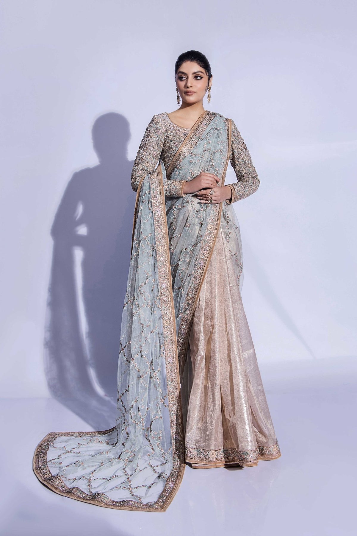 Fahad Hussayn | Formals 2024 | KRIOK by Fahad Hussayn - Designer Dress - Type: Ladies Clothes - Available at Libayah - 100% Original
