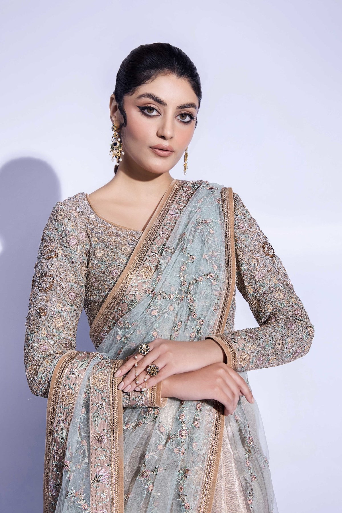 Fahad Hussayn | Formals 2024 | KRIOK by Fahad Hussayn - Designer Dress - Type: Ladies Clothes - Available at Libayah - 100% Original