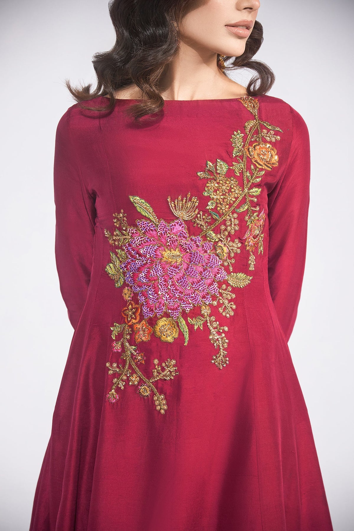 Fahad Hussayn | Luxury Pret | Maier by Fahad Hussayn - Designer Dress - Type: Ladies Clothes - Available at Libayah - 100% Original