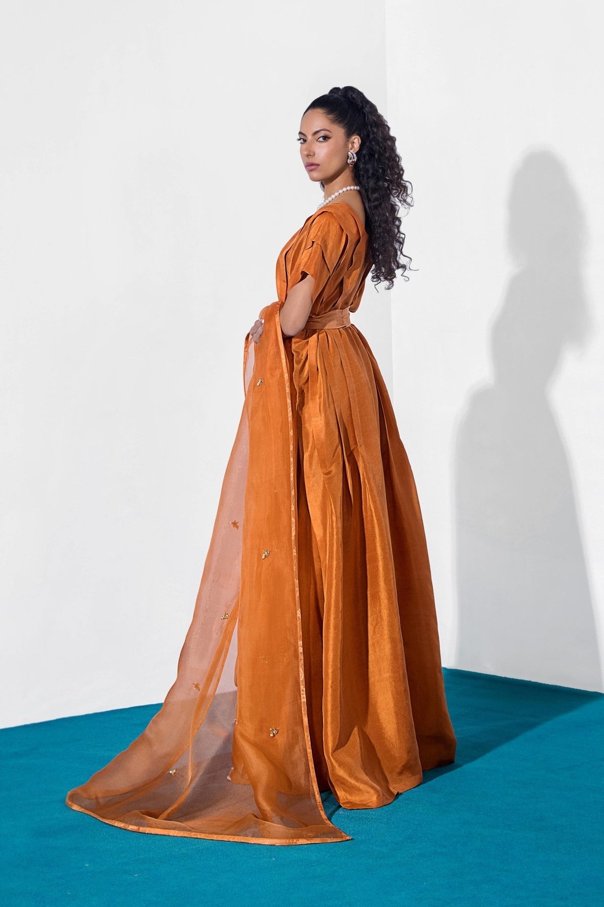 Fahad Hussayn | Luxury Pret | MANDRAIN by Fahad Hussayn - Designer Dress - Type: Ladies Clothes - Available at Libayah - 100% Original