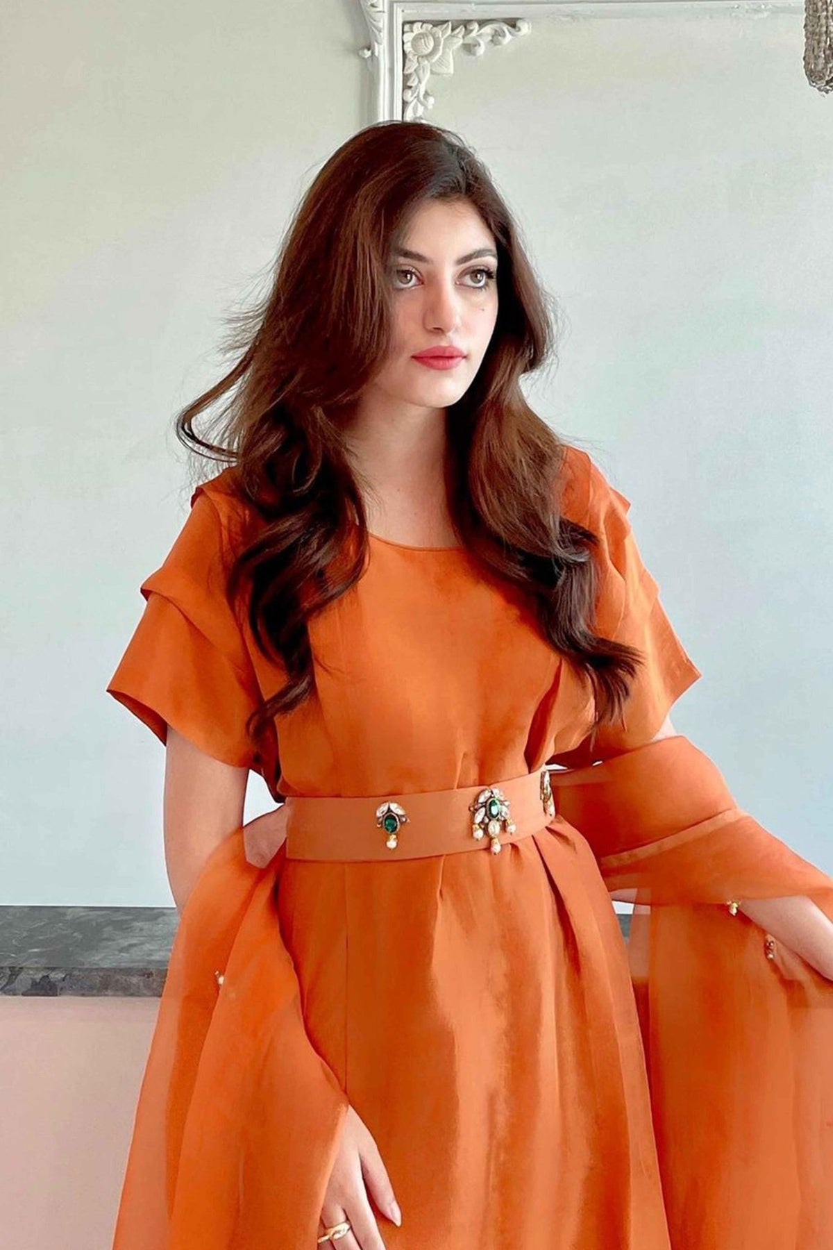 Fahad Hussayn | Luxury Pret | MANDRAIN by Fahad Hussayn - Designer Dress - Type: Ladies Clothes - Available at Libayah - 100% Original