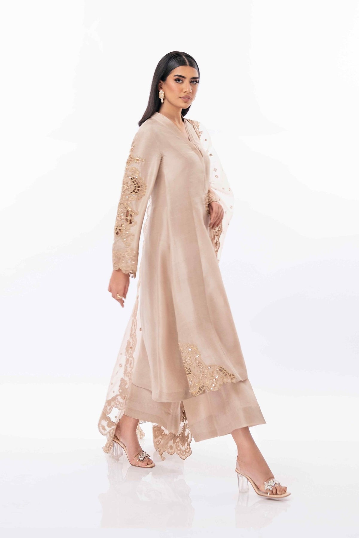 Fahad Hussayn | Luxury Pret | Mayeka by Fahad Hussayn - Designer Dress - Type: Ladies Clothes - Available at Libayah - 100% Original