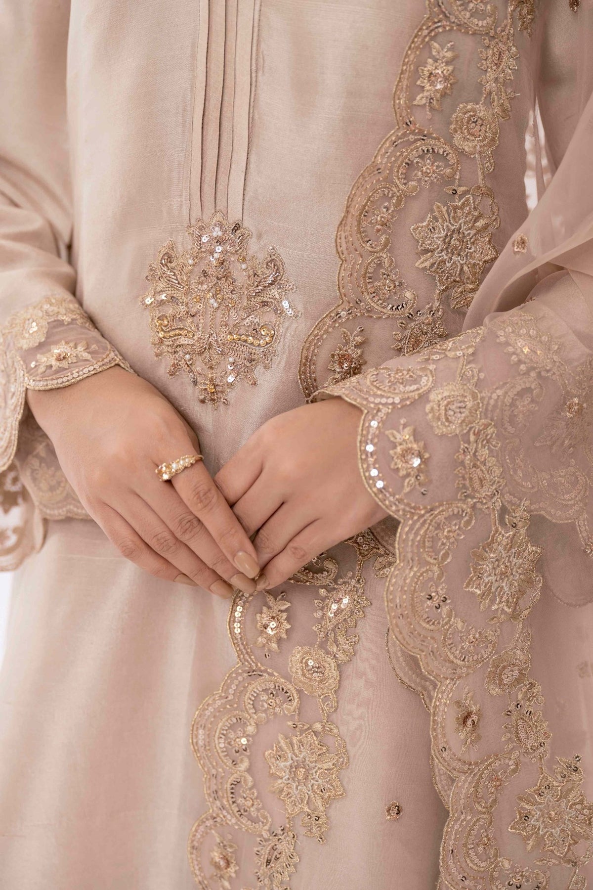 Fahad Hussayn | Luxury Pret | Mayeka by Fahad Hussayn - Designer Dress - Type: Ladies Clothes - Available at Libayah - 100% Original