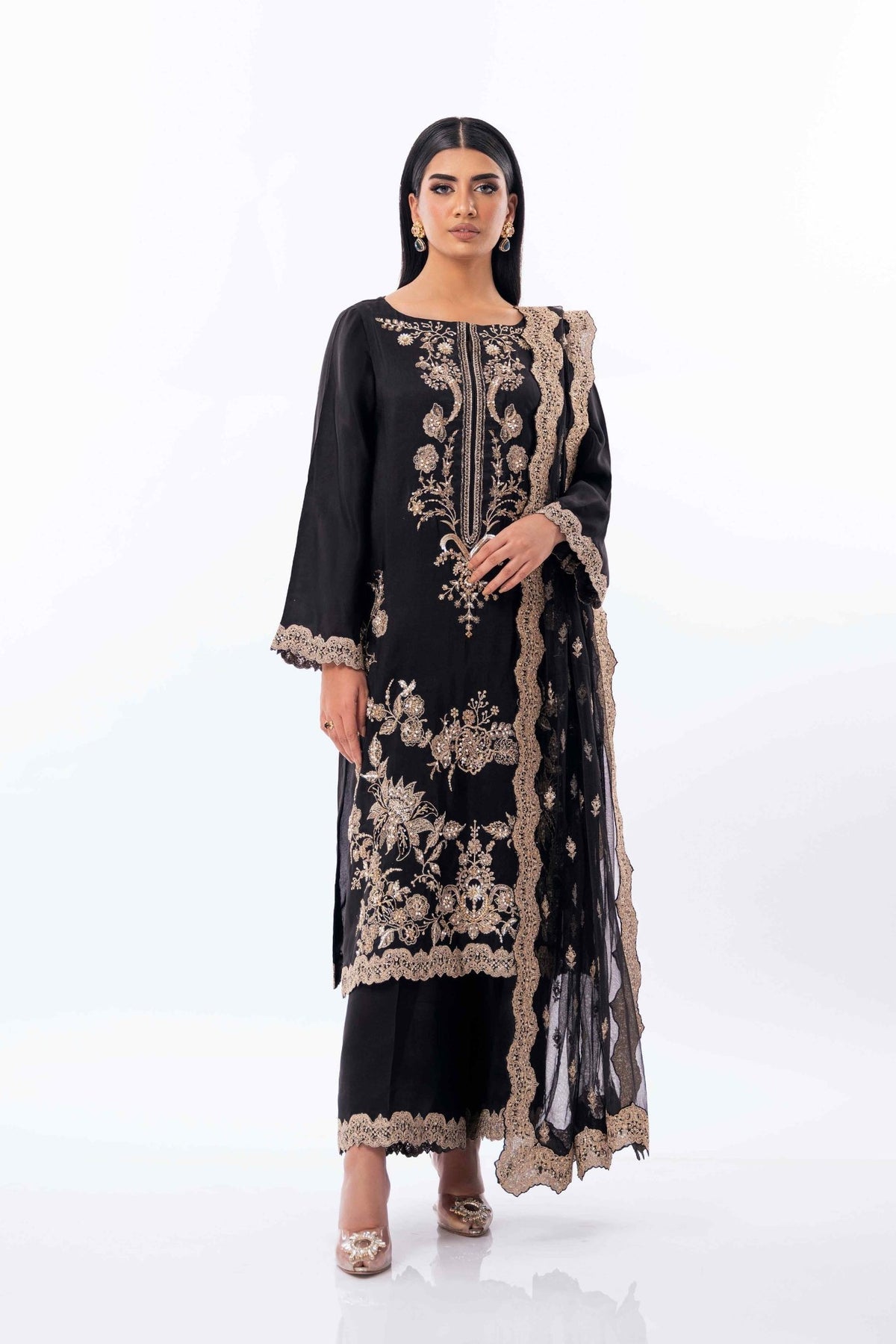 Fahad Hussayn | Luxury Pret | Noika by Fahad Hussayn - Designer Dress - Type: Ladies Clothes - Available at Libayah - 100% Original
