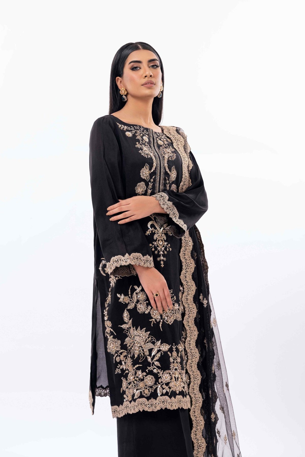 Fahad Hussayn | Luxury Pret | Noika by Fahad Hussayn - Designer Dress - Type: Ladies Clothes - Available at Libayah - 100% Original