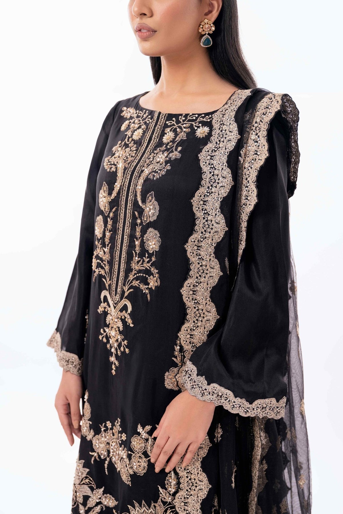 Fahad Hussayn | Luxury Pret | Noika by Fahad Hussayn - Designer Dress - Type: Ladies Clothes - Available at Libayah - 100% Original