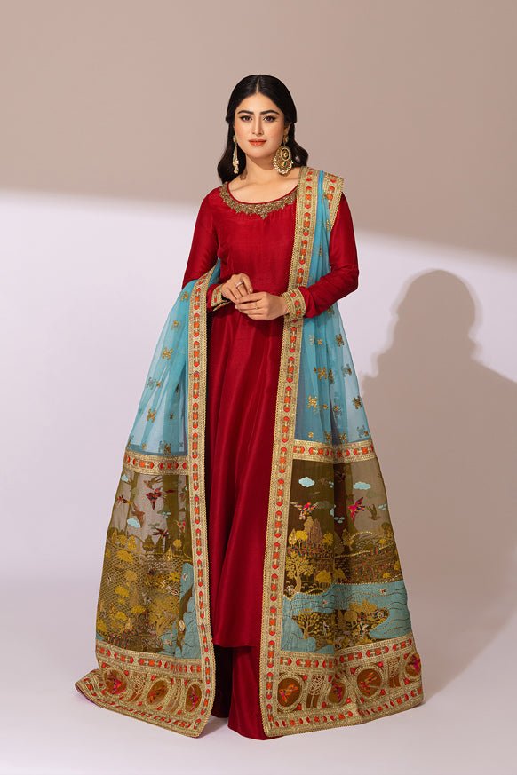 Fahad Hussayn | Luxury Pret | RANGPOSH by Fahad Hussayn - Designer Dress - Type: Ladies Clothes - Available at Libayah - 100% Original