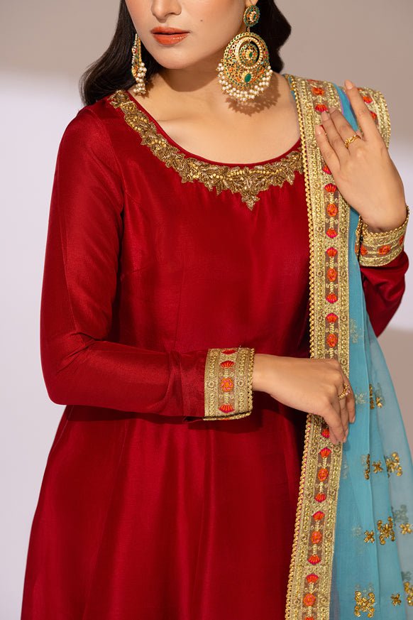 Fahad Hussayn | Luxury Pret | RANGPOSH by Fahad Hussayn - Designer Dress - Type: Ladies Clothes - Available at Libayah - 100% Original