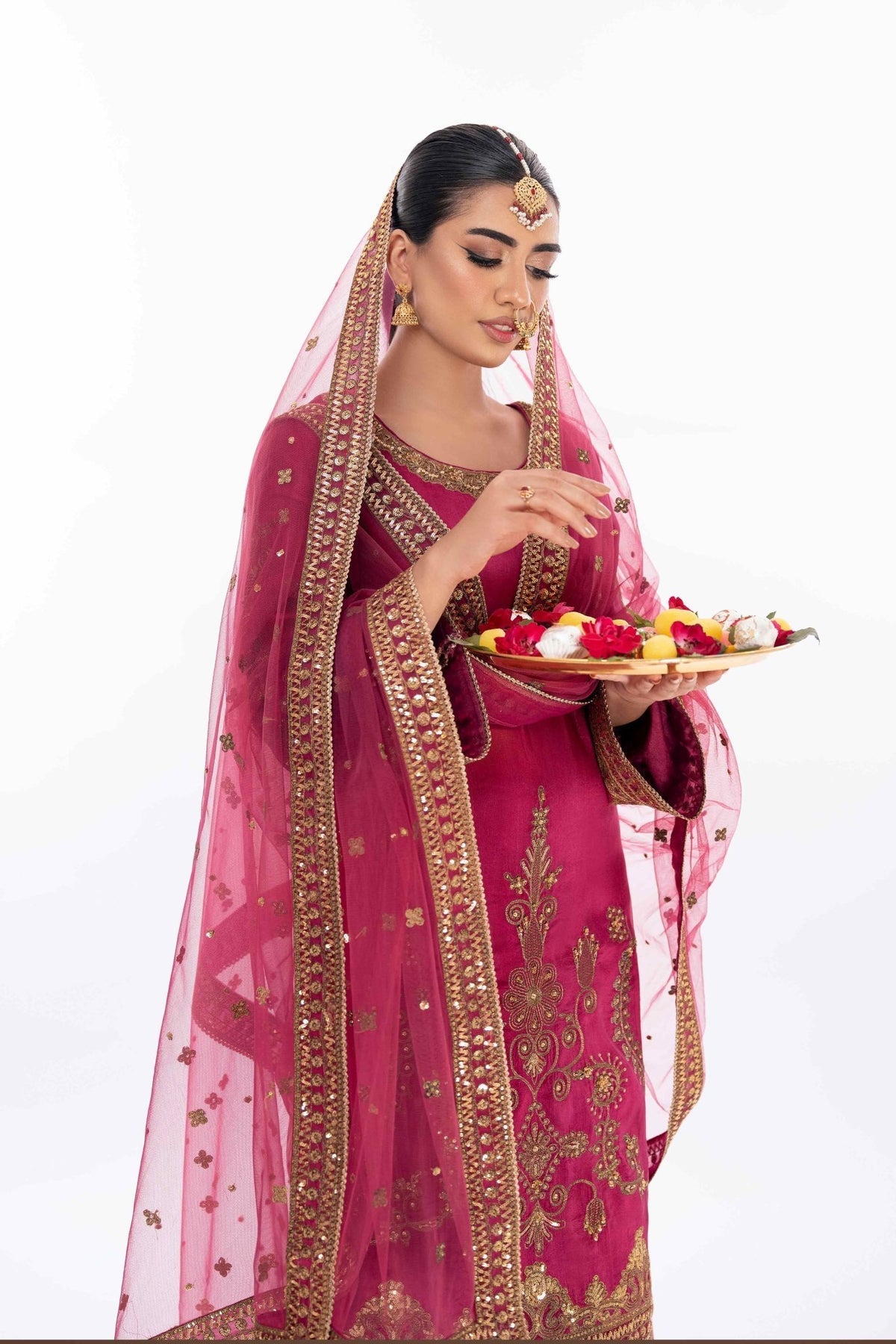 Fahad Hussayn | Luxury Pret | Zulfeen by Fahad Hussayn - Designer Dress - Type: Ladies Clothes - Available at Libayah - 100% Original