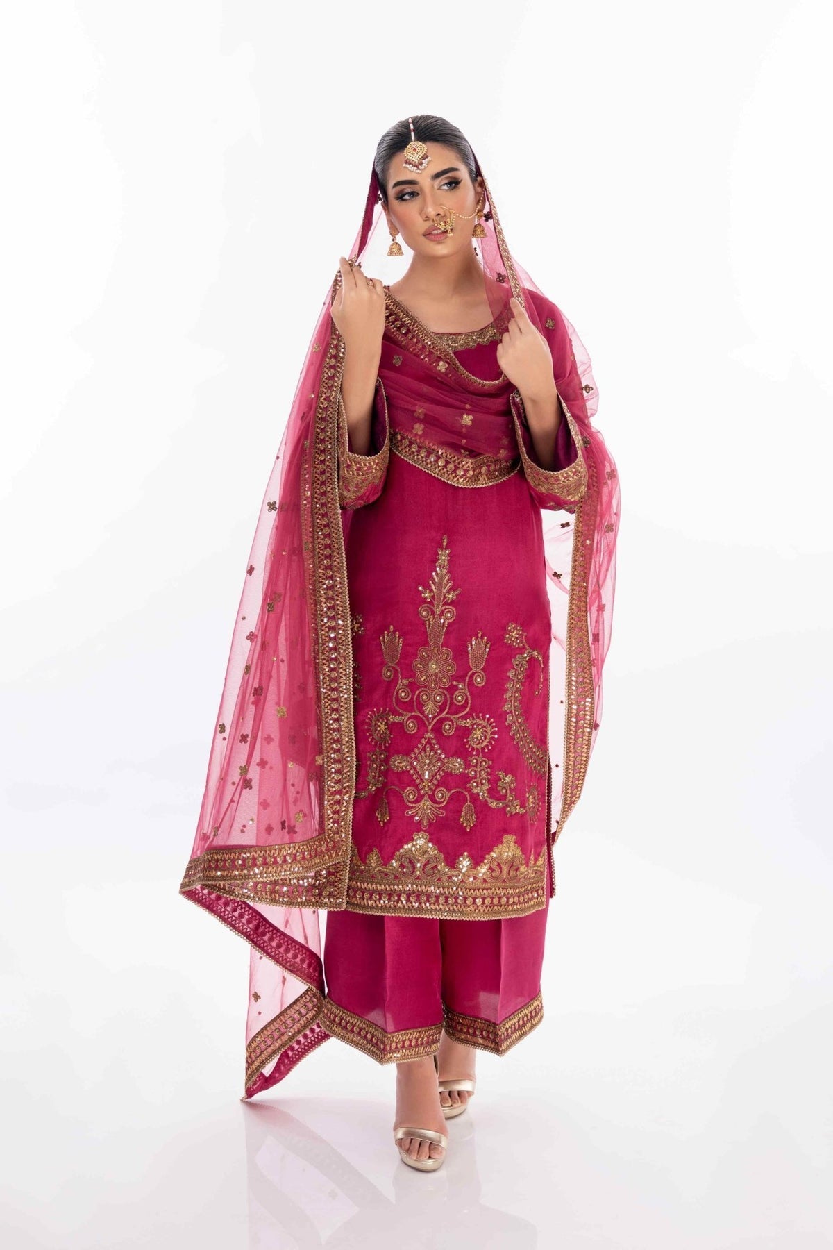 Fahad Hussayn | Luxury Pret | Zulfeen by Fahad Hussayn - Designer Dress - Type: Ladies Clothes - Available at Libayah - 100% Original