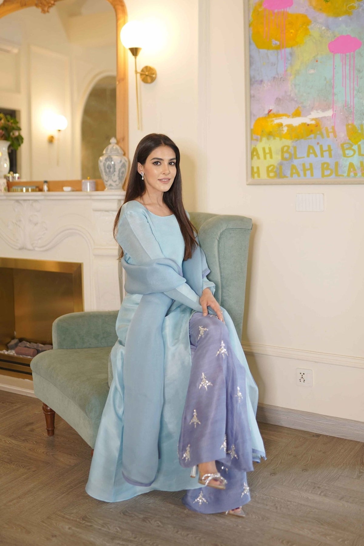 Fahad Hussayn | Luxury Pret | CROWN by Fahad Hussayn - Designer Dress - Type: Ladies Clothes - Available at Libayah - 100% Original