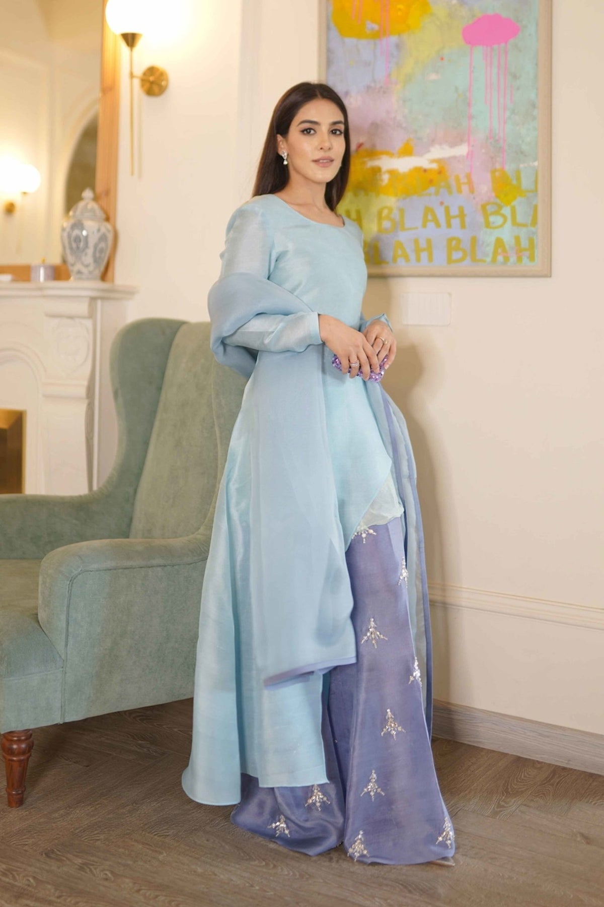 Fahad Hussayn | Luxury Pret | CROWN by Fahad Hussayn - Designer Dress - Type: Ladies Clothes - Available at Libayah - 100% Original