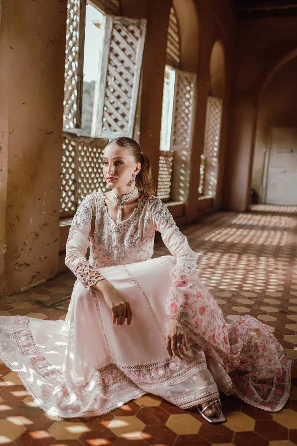 Azure | Embroidered Formals | Fairy Charm by Azure - Designer Dress - Type: Ladies Clothes - Available at Libayah - 100% Original