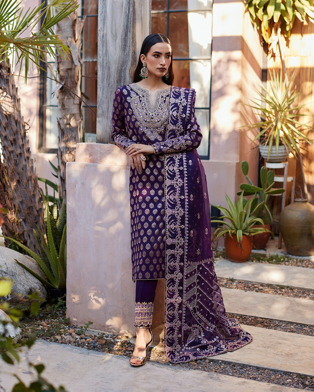 Faiza Saqlain | Aurnia Spring Festive Edit 24 | Clara by Faiza Saqlain - Designer Dress - Type: Ladies Clothes - Available at Libayah - 100% Original