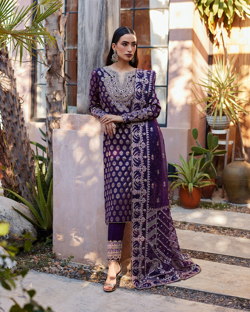 Faiza Saqlain | Aurnia Spring Festive Edit 24 | Clara by Faiza Saqlain - Designer Dress - Type: Ladies Clothes - Available at Libayah - 100% Original